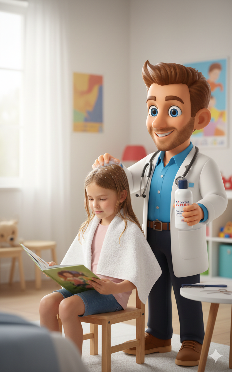 La routine parfaite du Dr Poux pour éradiquer les poux efficacement