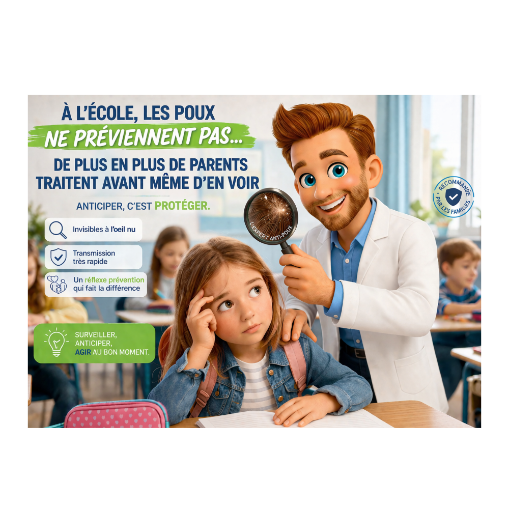 Poux à l’école : pourquoi de plus en plus de parents traitent… avant même d’en voir