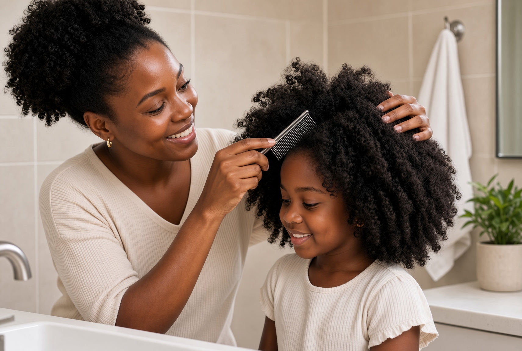 Poux cheveux épais ou crépus : comment bien traiter ?