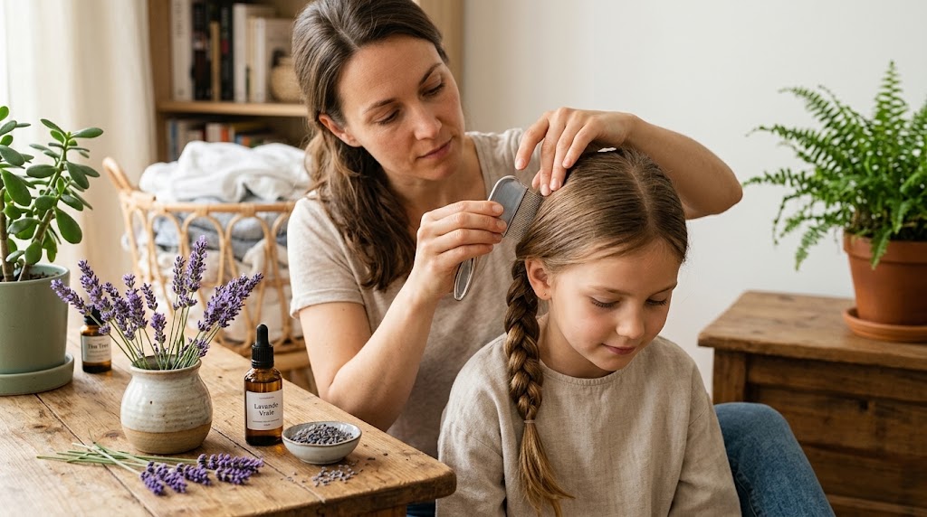 Répulsif anti-poux naturel : ce qui fonctionne vraiment (et ce qui ne suffit pas)