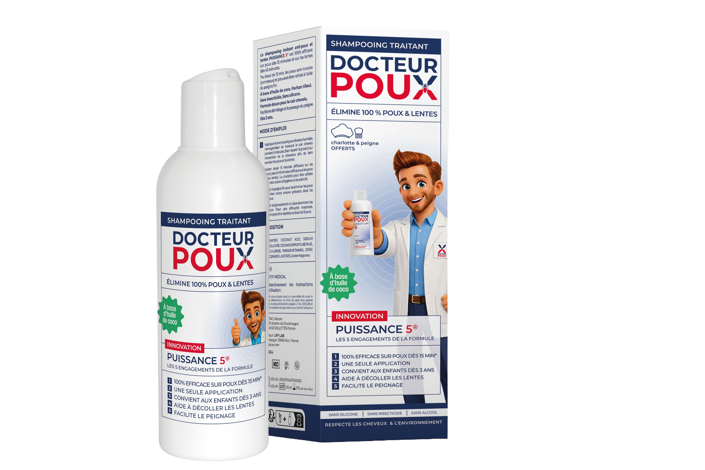 SHAMPOOING TRAITANT PUISSANCE 5® - FORMAT FAMILIAL