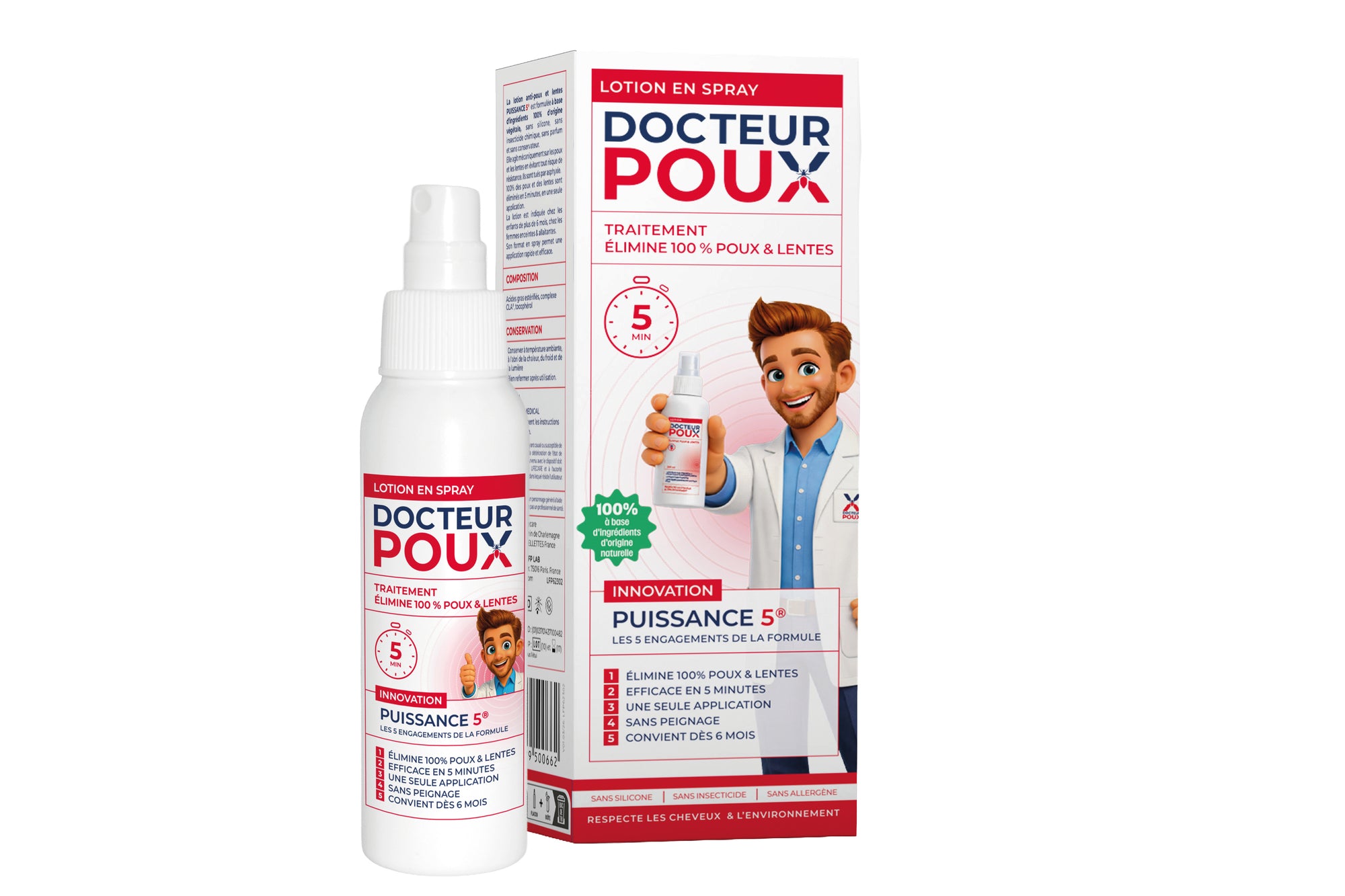 LOTION EN SPRAY PUISSANCE 5®