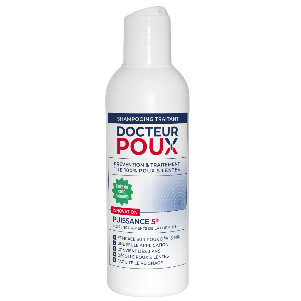 Shampoing traitant anti-poux et lentes Puissance 5 200mL