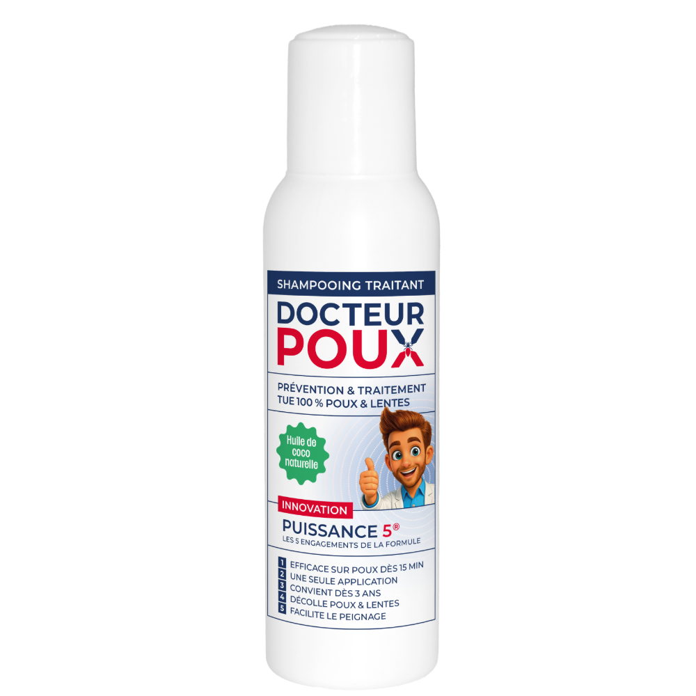 Shampoing traitant anti-poux et lentes Puissance 5 100mL